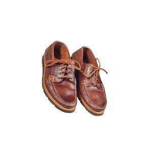 Rancourt & Co. Baxter Ranger-Moc, Men's 10.5 D, Brown Leather